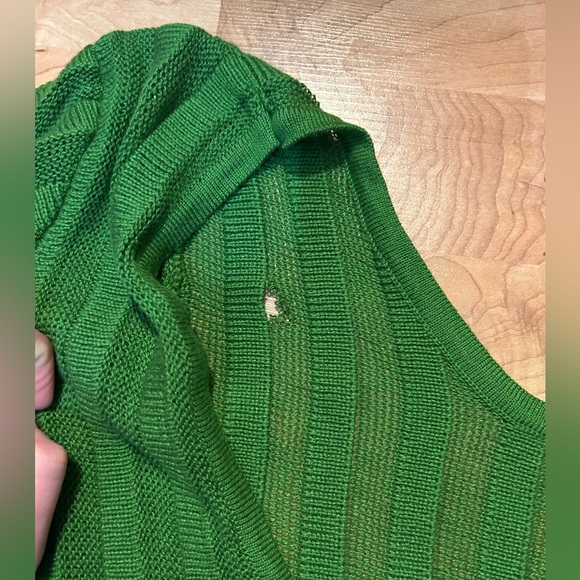 Money Green Sweet Nothing Knit Dress - M - Picture 4 of 7